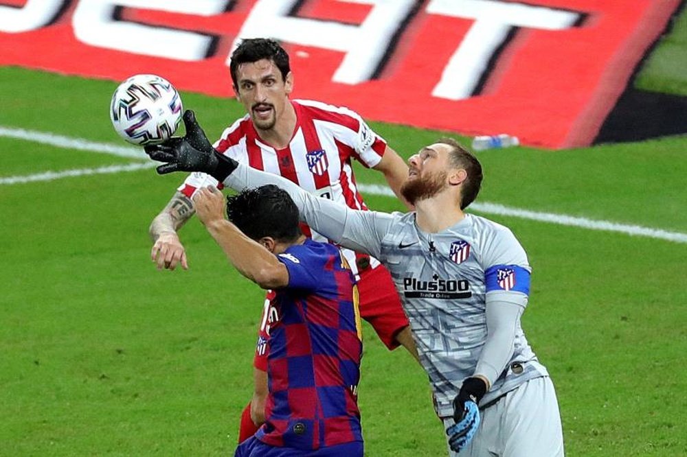 Simeone ya piensa en La Liga. EFE