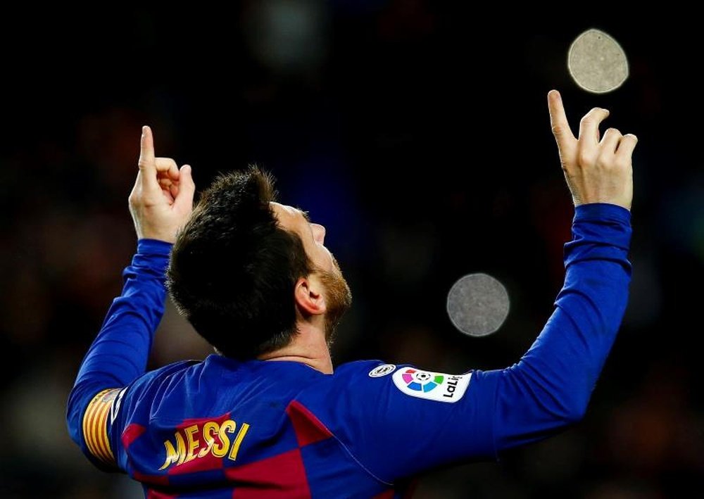 Messi, el Betis y el Mallorca acaparan las miradas. EFE/Enric Fontcuberta