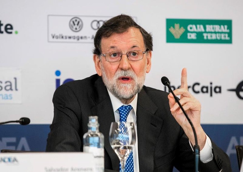 Rajoy, posible candidato a dirigir la RFEF. EFE