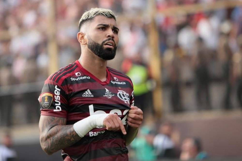 Gabigol se quedará finalmente en Flamengo. EFE/Archivo