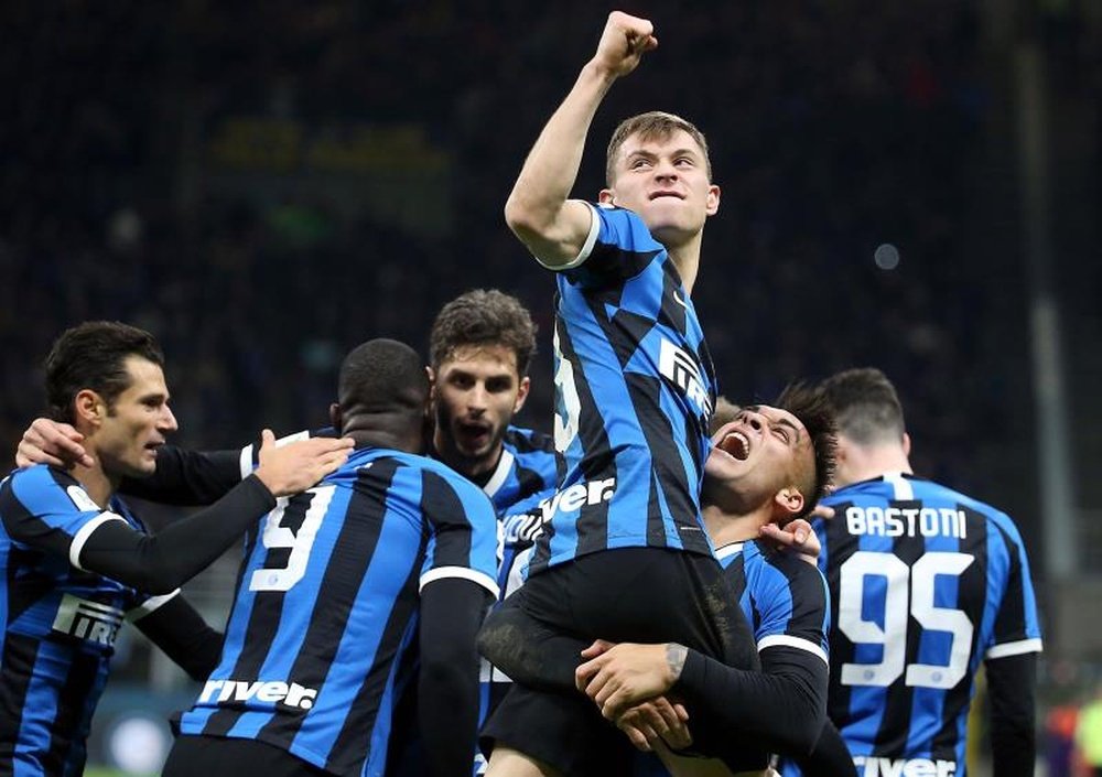 El Inter se mete en semifinales de la Coppa Italia. EFE/EPA/MATTEO BAZZI