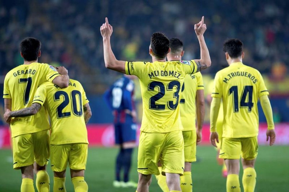 El Villarreal se asienta en plazas europeas gracias a un gran momento de forma. EFE