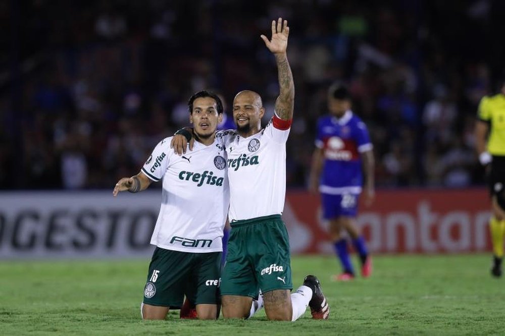 Palmeiras le muestra a Tigre lo que es la Libertadores. EFE