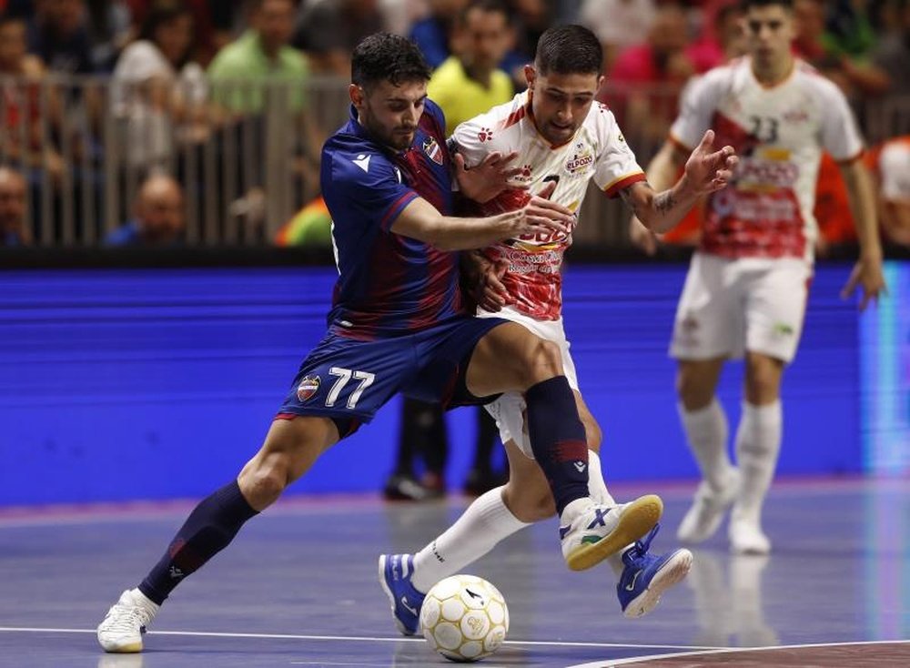 ElPozo Murcia pica billete a la semifinal. EFE/Jorge Zapata