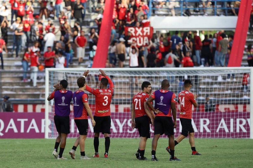 Caracas derrotó 0-1 a Aragua. EFE/Rayner Peña/Archivo