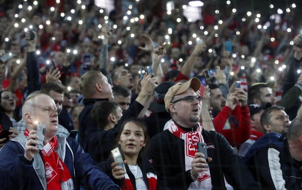 La plantilla del Spartak acuerda reducir un 40% de su salario. EFE