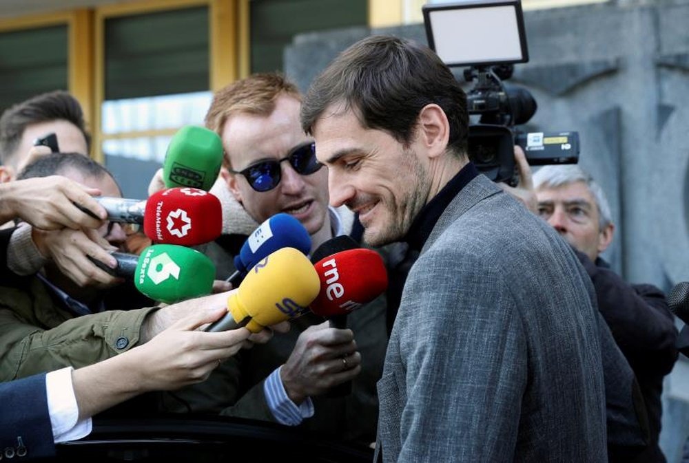 Casillas no se ve ganando las elecciones por el nombre. EFE