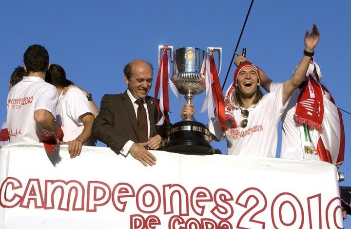 Capel no olvida la Copa ganada al Atleti en 2010 con los canteranos