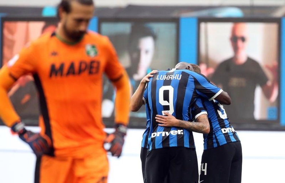 El Inter tropezó de forma sorprendente. EFE