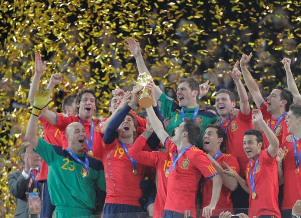 El Mundial de España cumple 10 años el 11 de julio. EFE