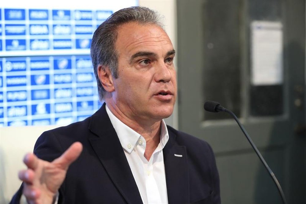 Martín Lasarte conoce bien a Luis Suárez y a Griezmann. EFE