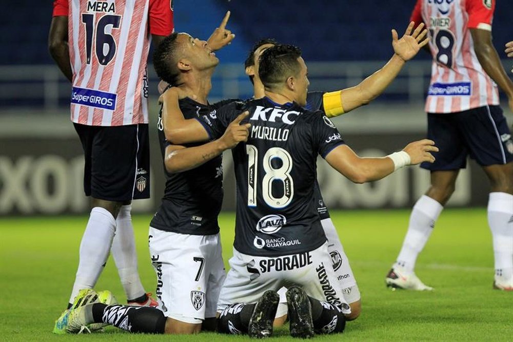 Otro lío en la Libertadores: un jugador de IdV dio positivo. EFE/Ricardo Maldonado Rozo