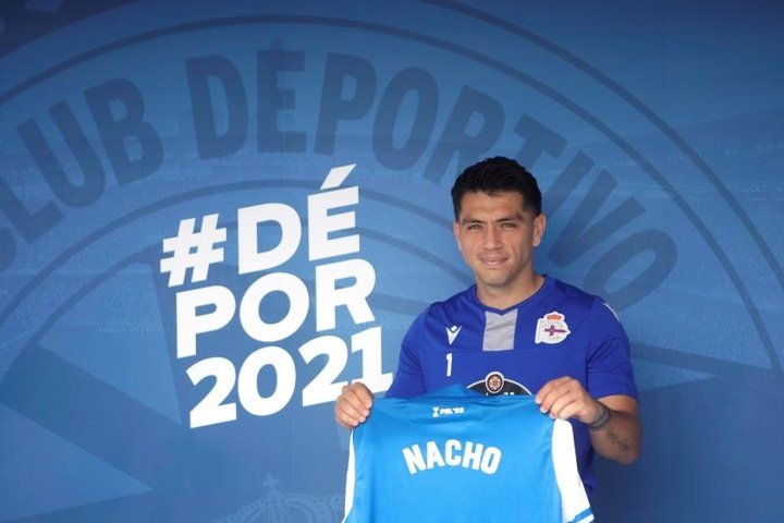 Nacho González aceptó jugar en el Dépor por la grandeza del club