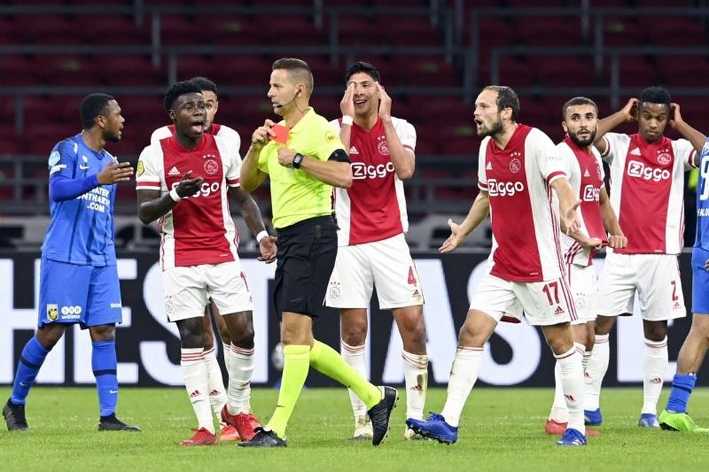 El Ajax venció. EFE