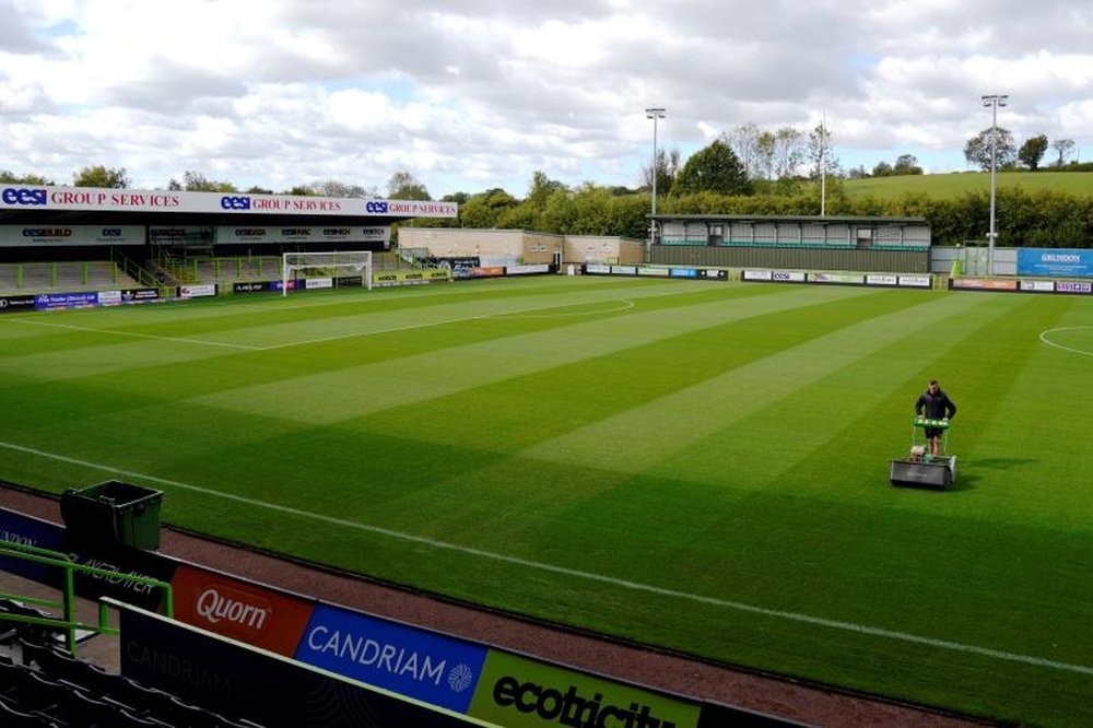 El Forest Green Rovers es un club edificado sobre verdes ideales. EFE