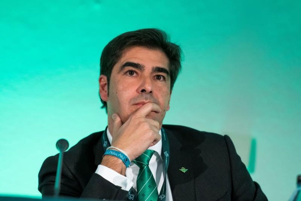 El presidente del Betis criticó la iniciativa de la Superliga. EFE