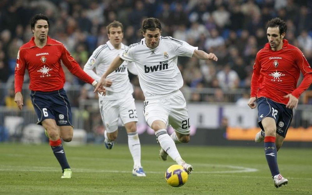 De todos los goles que ha marcado, Juanfran se queda con uno que le hizo al Madrid en Osasuna. EFE