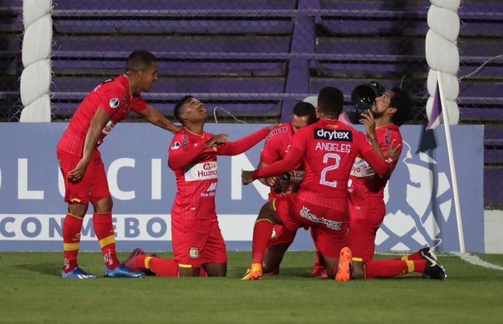 Sport Huancayo selló su pase a octavos de final de la Sudamericana. EFE