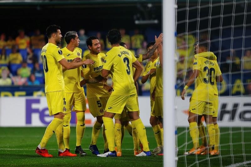 La UEFA felicitó al Villarreal por su trabajo en Europa League. EFE/Domenech Castelló