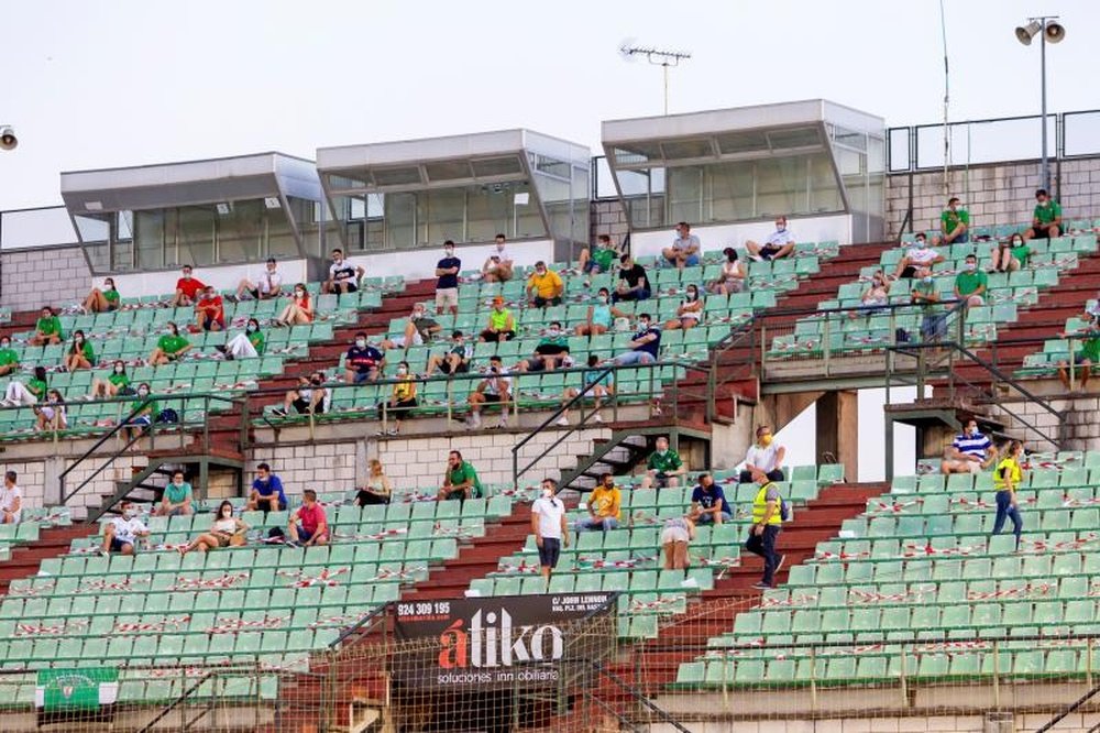 Habrá público en el Mérida-Melilla. EFE