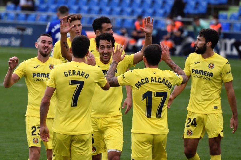 El once más español y valenciano del Villarreal. EFE