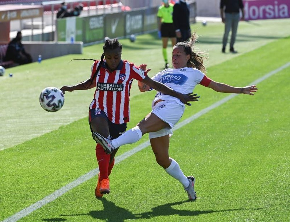 El Atleti goleó al Dépor 1-8. EFE