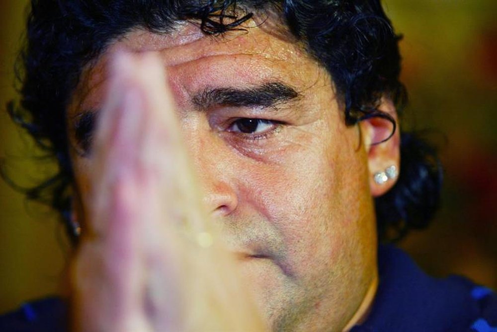 Maradona, una salud deteriorada. EFE