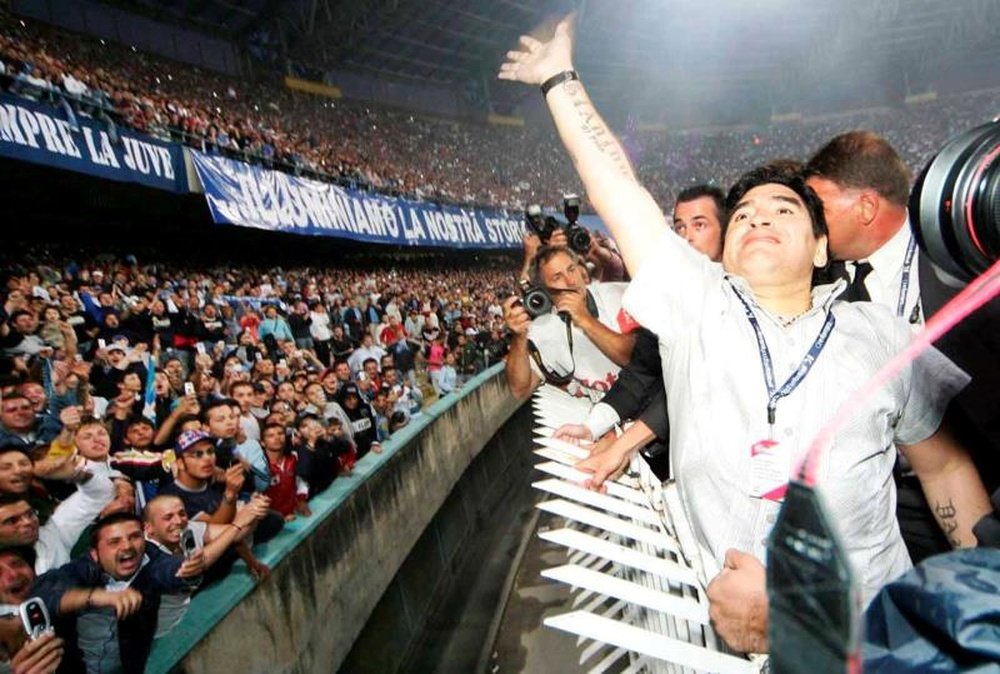Maradona ya es leyenda inmortal. EFE/Archivo