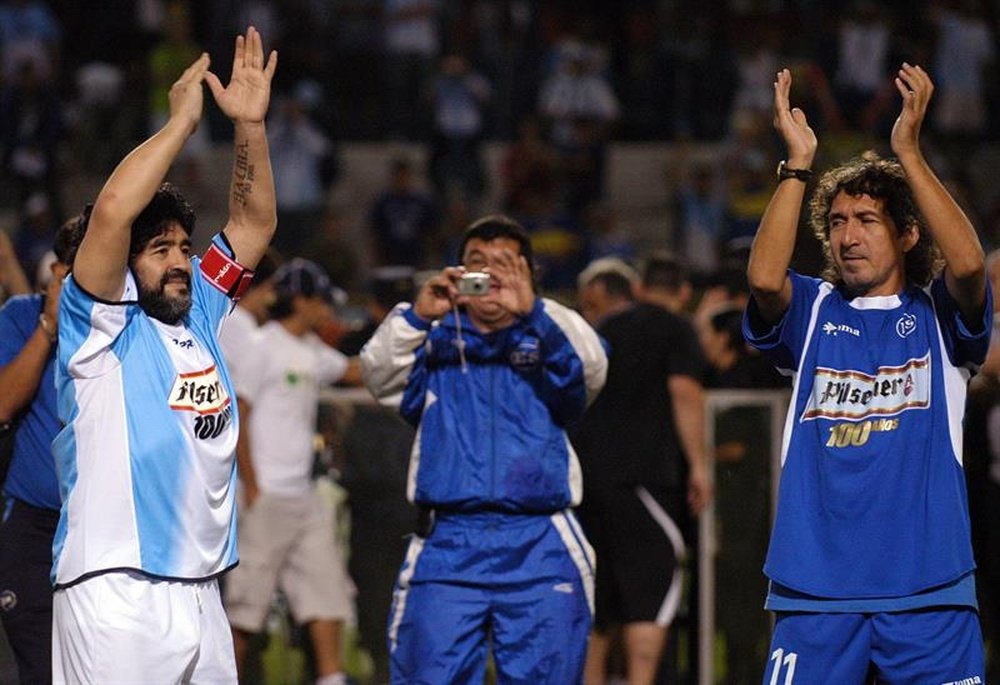 Maradona falleció. EFE