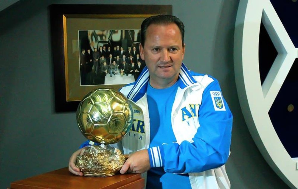 Belanov recordó el Balón de Oro de 1986. EFE