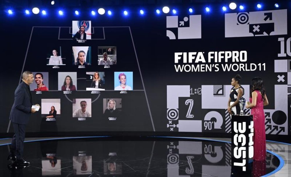 Este es el once del año femenino FIFpro. EFE