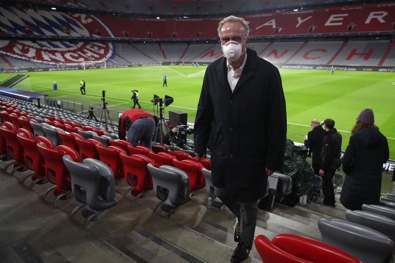 Rummenigge cree que el Bayern aún no ha tocado techo. EFE