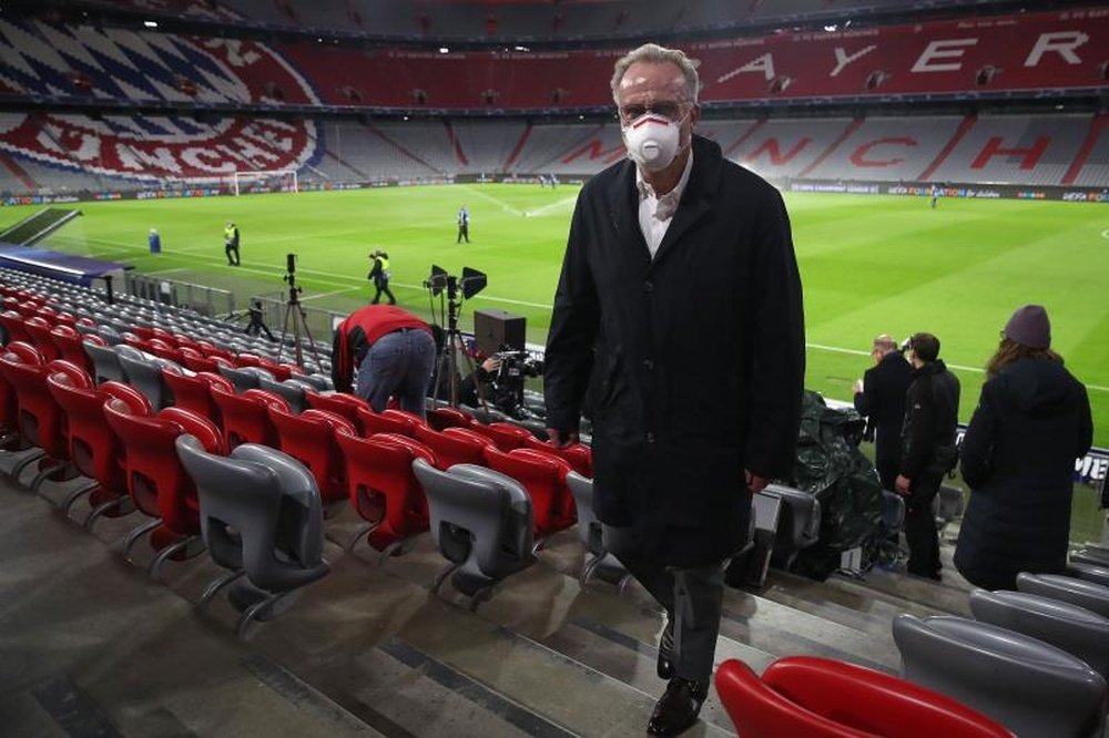 Rummenigge cree que el Bayern aún no ha tocado techo. EFE
