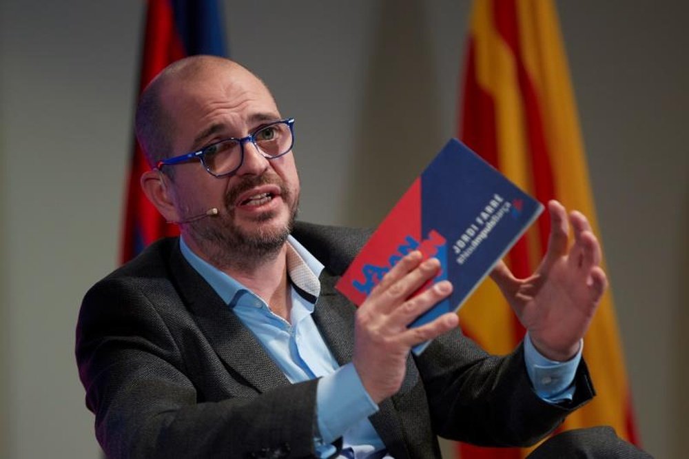 Jordi Farré habló sobre su candidatura a la presidencia del Barcelona. EFE/Archivo