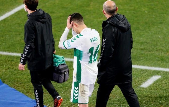 El Elche perdió más que tres puntos ante el Getafe: un sancionado y tres lesionados
