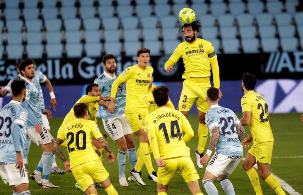 Albiol quiere jugar la Champions con el Villarreal. EFE