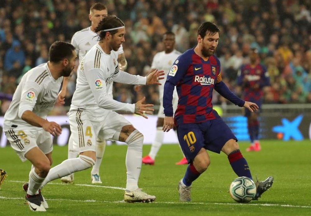 Messi y Ramos, presentes. EFE
