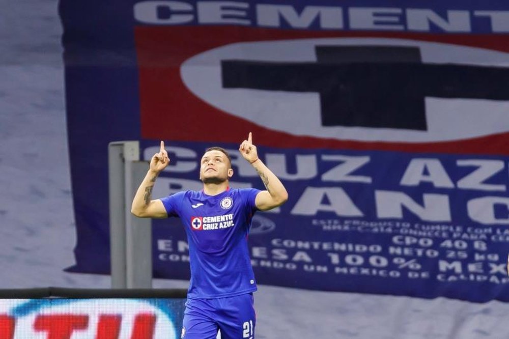 Cruz Azul golea con un Jonathan Rodríguez estelar. EFE/Archivo