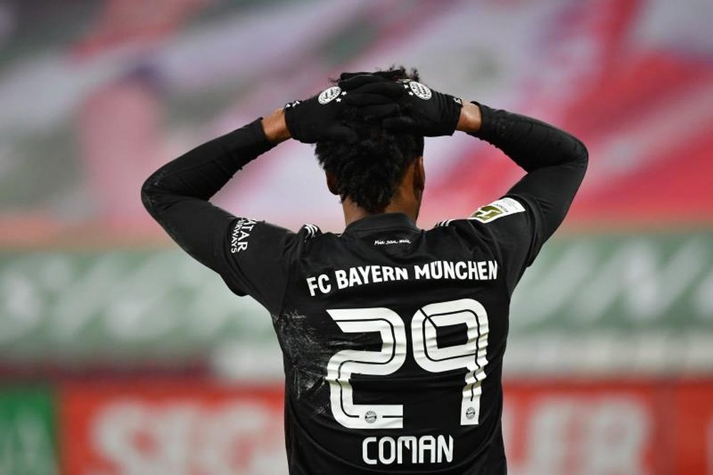 El Bayern espera convencer a Coman para que renueve cuanto antes. EFE