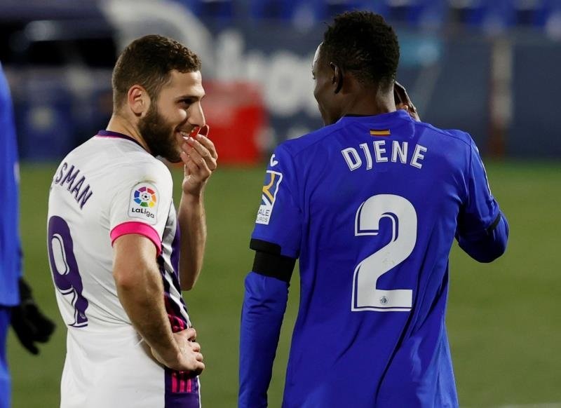 Djené ha estado sancionado dos partidos. EFE