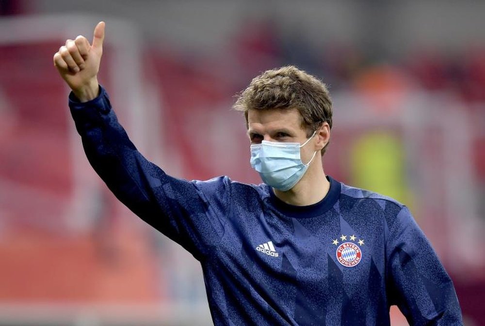 Müller, del COVID-19 al partido contra el Köln. EFE/Archivo