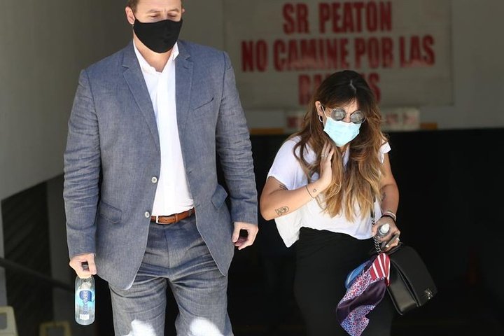 Jana y Gianinna Maradona declararon en la Fiscalía por la muerte de su padre
