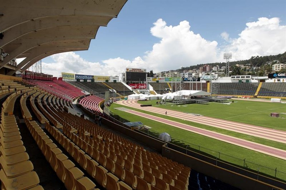 El Ayacucho-Gremio será en Quito. EFE