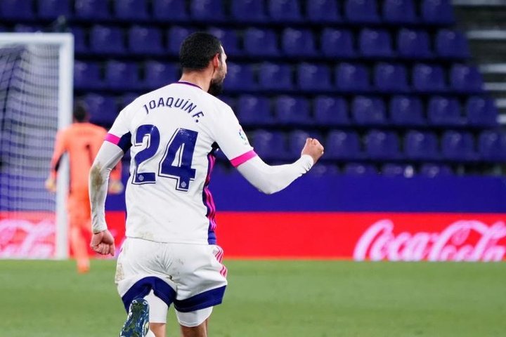 Joaquín ve al Valladolid concienciado para quedarse en Primera