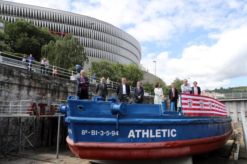 La tienda del Athletic quiere aprovechar el tirón. EFE