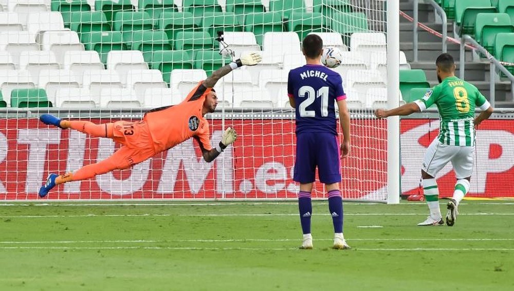 Al Betis no se le da nada mal el Valladolid. EFE/Archivo