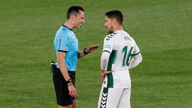 Arbitros jornada 34 liga santander