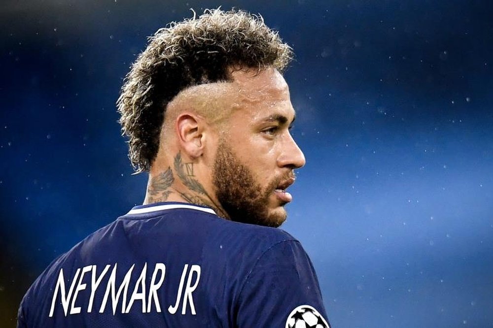 Neymar, baja para la final de Copa ante el Mónaco. EFE/EPA