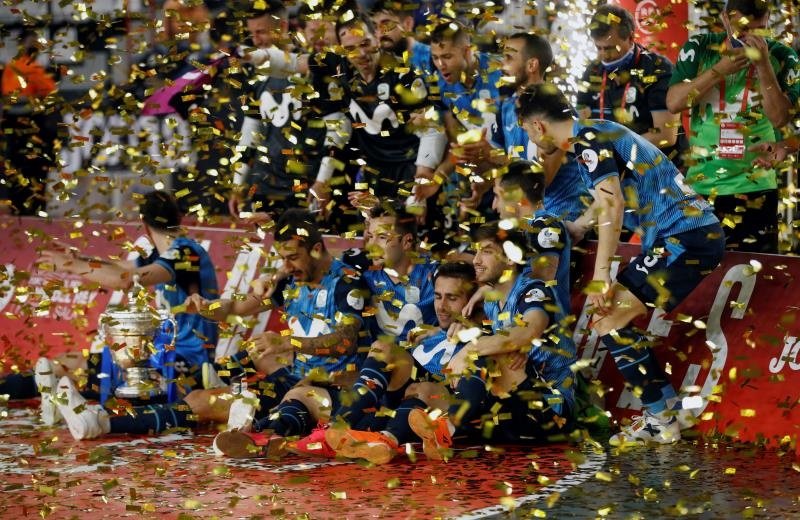 El Movistar Inter impone su calidad para llevarse la Copa del Reu. EFE