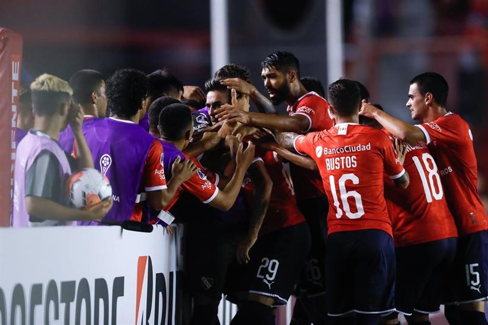 Independiente venció a Bahía 1-0. EFE
